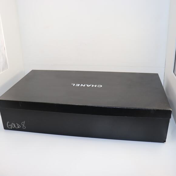 Chanel Black Boot Box 23x13x5 Large Gift or Storage Box - Picture 3 of 6